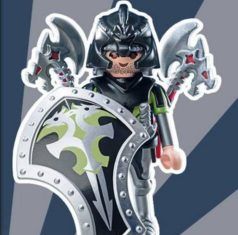 Playmobil - 9241v1 - Schwarzer Drachensoldat