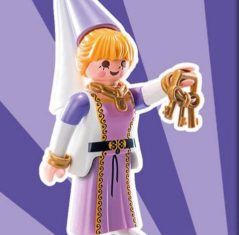 Playmobil - 9242v6 - Medieval Lady - Detail Playmobil - 9242v6 - Medieval Lady