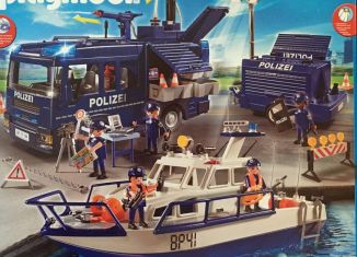 Playmobil - 9400-ger - Federal police - large scale deployment