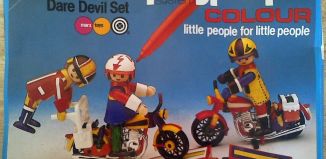 Playmobil - 1605-pla - Motor Bike Dare Devil Set