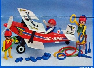Playmobil - 23.71.5-trol - Biplane British Air Circus