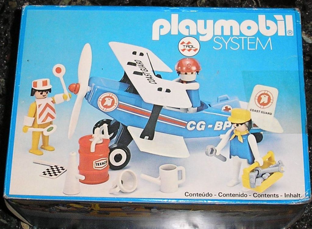 Playmobil 23.71.6-trol - Coast Guard Biplane - Box