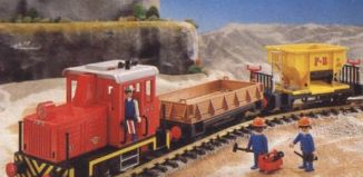 Playmobil - 4028-usa - Güterzug mit Diesellok