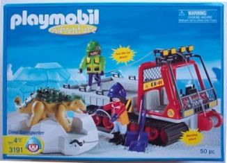 Playmobil - 3191-usa - Transporteur de dinosaures