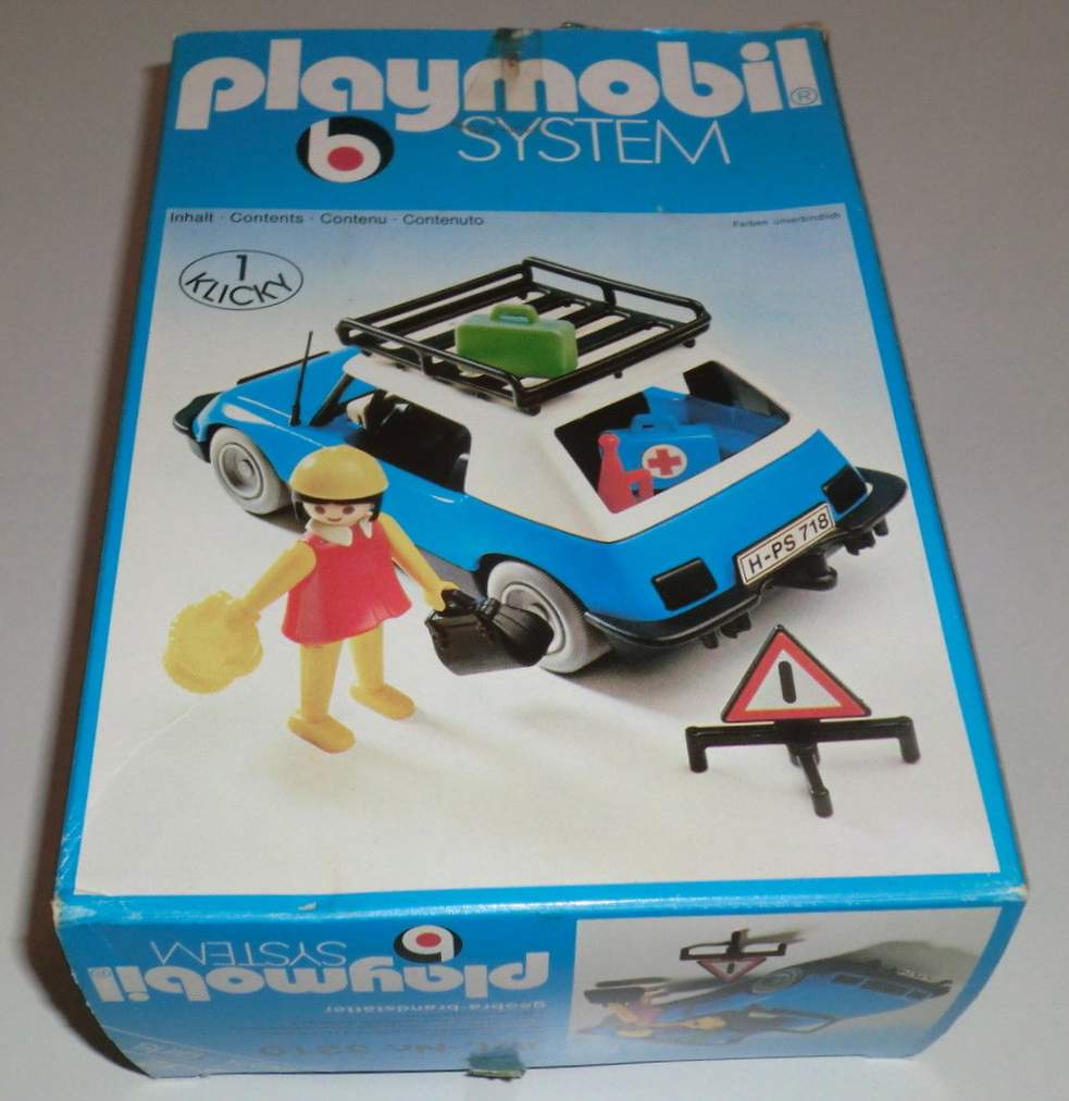 Playmobil 3210s2v1 - Blue Car - Box