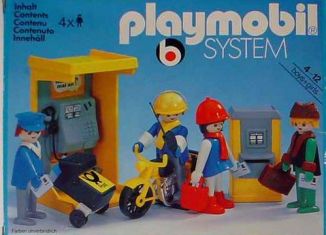Playmobil - 3231v4 - Telefonzelle und Postboten