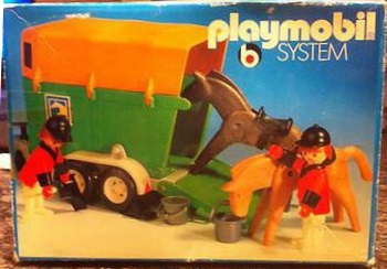 PLAYMOBIL COURTRY - CAVALIERS CHEVAUX ET PIQUE-NIQUE #71239 - PLAYMOBIL / Country