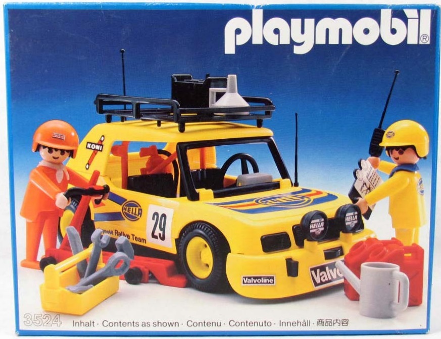 voiture de rallye playmobil