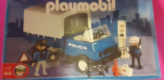 Playmobil - 3939v2-ant - Camion de police