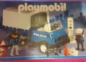 Playmobil - 3939v2-ant - Camion de police