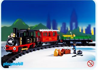 Playmobil - 4019-ukp - RC-Zug mit Dampflok - Detail Playmobil - 4019-ukp - RC-Zug mit Dampflok