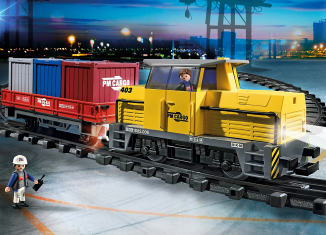 Playmobil - 5258 - Tren de Mercancías RC