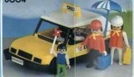 Playmobil - 6004-lyr - Family with taxi