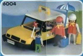 Playmobil - 6004-lyr - Family with taxi
