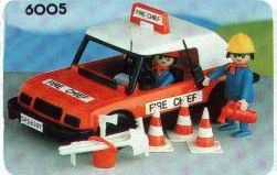 Playmobil - 6005-lyr - Voiture de pompiers