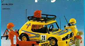 Playmobil - 3524-ant - Yellow Rally car