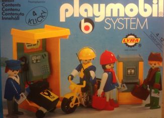 Playmobil - 3231-lyr - Telefonzelle und Postboten