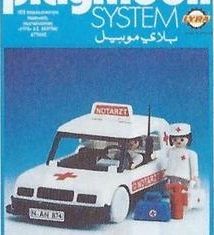 Playmobil - 6L03-lyr - Ambulance car