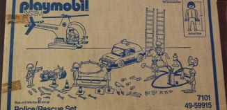Playmobil - 49-59915v1-sch - Set police / sauvetage
