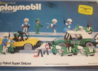 Playmobil - 49-59976v3-sch - Highway Patrol Super Deluxe