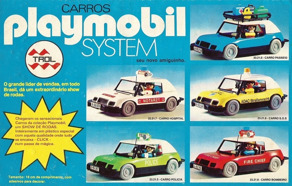 Playmobil 23.21.9-trol - ADAC car - Back