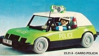 Playmobil - 23.21.5v1-trol - Voiture de police