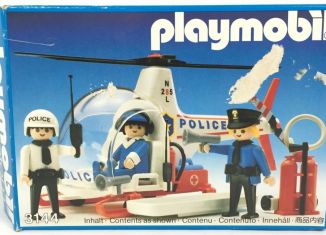 Playmobil - 3144v1 - Helicóptero de policia
