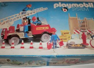 Playmobil - 3156s1 - Fire Truck with Firemen