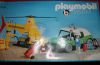 Playmobil - 3158s1v2 - Helicopter Service + Police car