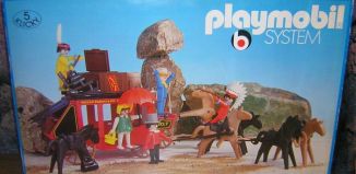 Playmobil - 3175s1v1 - Postkutschen Überfall