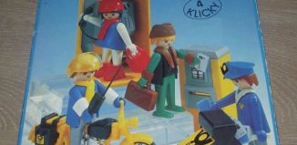 Playmobil - 3231v1 - Cabina de teléfono y carteros