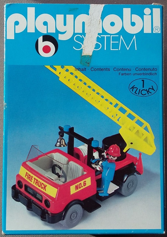 Playmobil 3236s1v2 - Fire truck - Box
