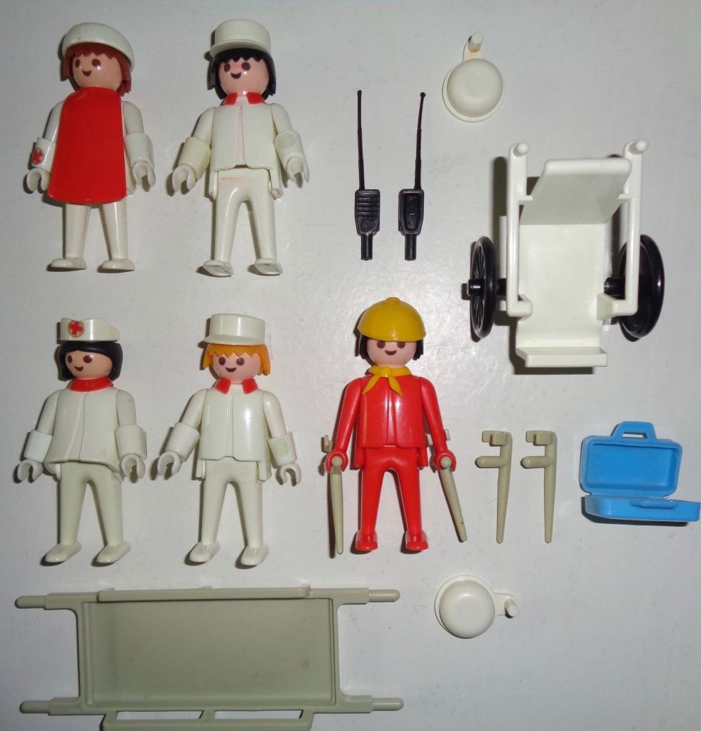 Playmobil 3237s1 - Nurses - Back