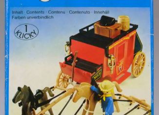 Playmobil - 3245-ita - Red stagecoach