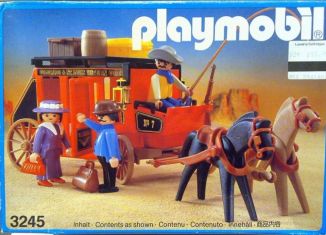 Playmobil - 3245v3 - Stagecoach - Detail Playmobil - 3245v3 - Stagecoach