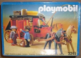 Playmobil - 3245v4 - Postkutsche