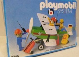 Playmobil - 3246s1v5 - Biplan Pegasus