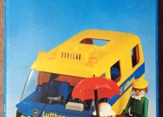 Playmobil - 3255s2 - Airport Van Lufhansa - Detail Playmobil - 3255s2 - Airport Van Lufhansa