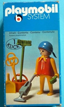 Playmobil 3315s1 - Cleaning Lady - Box