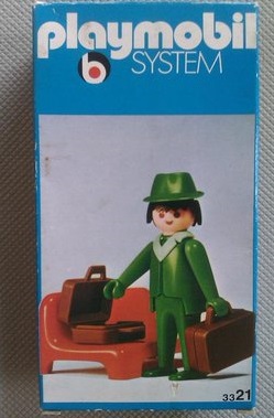 Playmobil 3321 - Reisender mit Bank - Box
