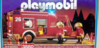 Playmobil - 3380s2 - Firemen / Pump truck
