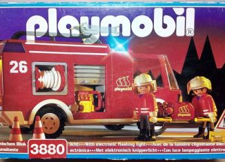Playmobil - 3380s2 - Pompiers / camion lance à eau