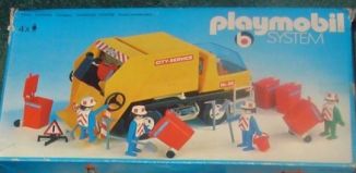Playmobil - 3470v2 - Benne à ordures