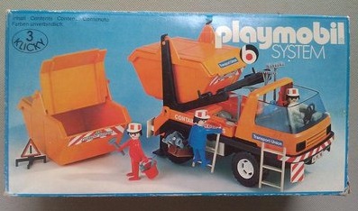 Playmobil 3471 - Dumpster Truck - Box