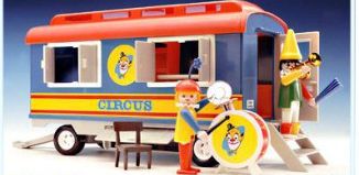 Playmobil - 3477v1 - Caravane des clowns du cirque