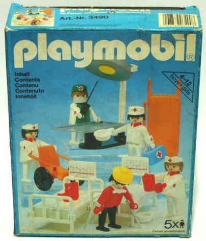 Playmobil 3490v1 - Doctors and Nurses - Box