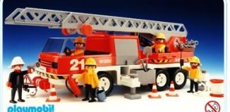 Playmobil - 3525v2 - Firemen truck