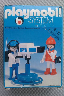 Playmobil 3571 - Tv Camera Crew - Box