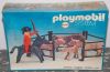 Playmobil - 3753v1-ant - Cowboy & enclosure of cattle