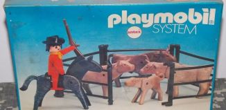 Playmobil - 3753v1-ant - Cowboy mit Rindern